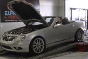 Mercedes SLK AMG Dyno session