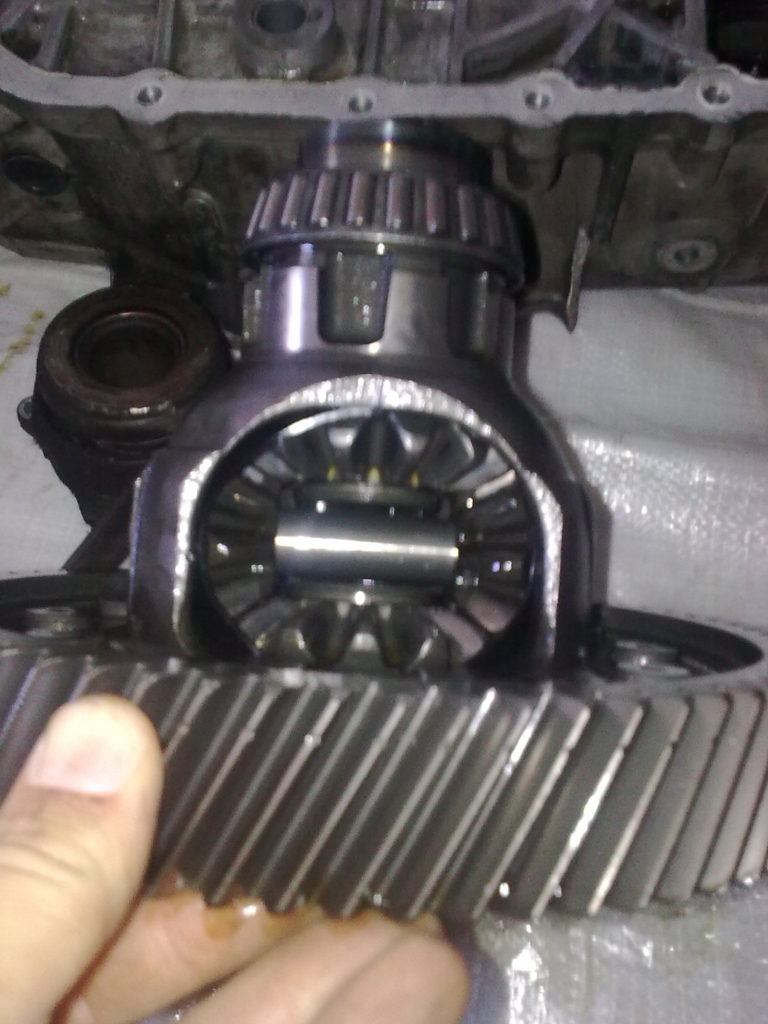 Open Diff Non LSD Differential before Phantom Grip