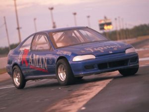 John Brown Racing JBR 1994 Honda Civic Coupe Blue Bomber